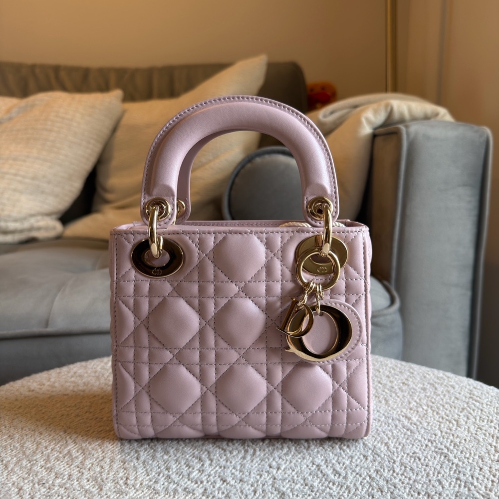 Dior: lady dior size mini - Picture 2 of 14